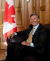 Adrian Wyld / The Canadian Press
Gary Doer is all smiles as he sits in the office of the Prime Minister on Parliament Hill.
