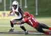 Mike Ridewood / Canadian Press files
Former Ottawa Redblacks running back Chevon Walker (left) is joining the Blue Bombers.