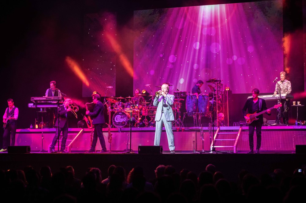 Chicago played the entire Chicago II album before delving into their greatest hits. (Mike Sudoma / Winnipeg Free Press)