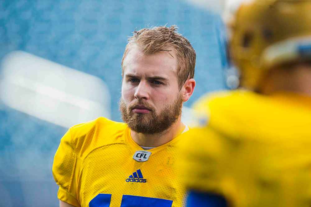 MIKAELA MACKENZIE / WINNIPEG FREE PRESS
Blue Bomber quarterback Chris Streveler.