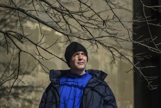 Rob MacDonald, who was released last week on supervision from the Atlantic Institution maximum security facility in New Brunswick after a 10-year stint in four facilities, poses outside of a clinic where he is receiving addiction treatment in Halifax on Friday, March 15, 2019. Memories of vomiting, diarrhea and unrelenting stomach pain as he withdrew from opioids in prison had Rob MacDonald repeatedly asking for addiction treatment before he left a maximum-security facility but despite dozens of formal complaints, he says he didn't get any help. THE CANADIAN PRESS/Darren Calabrese