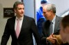 Michael Cohen, left, President Donald Trump's former lawyer, arrives to testify before a closed door hearing of the Senate Intelligence Committee accompanied by his lawyer Lanny Davis of Washington, on Capitol Hill, Tuesday, Feb. 26, 2019, in Washington. (AP Photo/Alex Brandon)