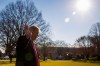 President Donald Trump waves as he departs after speaking on the South Lawn of the White House as he walks to Marine One, Sunday, Jan. 6, 2019, in Washington. Trump is en route to Camp David. (AP Photo/Alex Brandon)