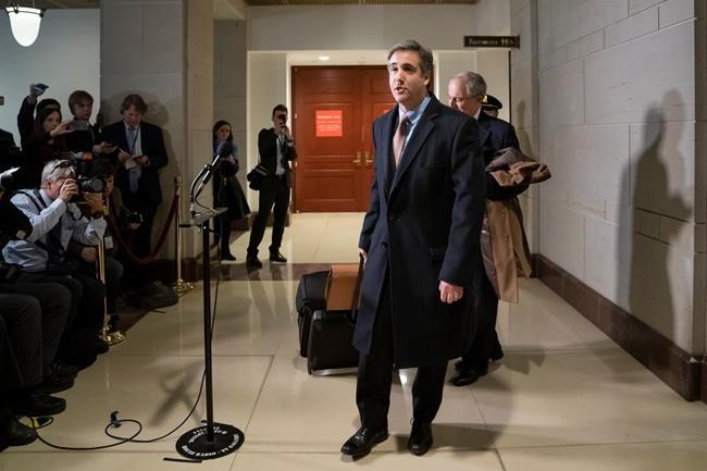 Michael Cohen, President Donald Trump's former lawyer, tells reporters he will