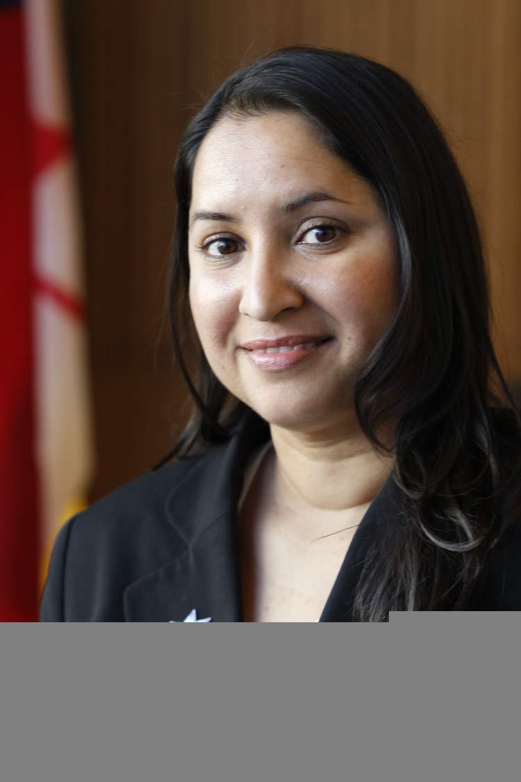 RUTH BONNEVILLE / WINNIPEG FREE PRESS
Coun. Devi Sharma