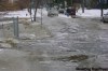 BEN MACPHEE-SIGURDSON
Truro Creek caused some flooding in St. James yesterday as it overflowed its banks.