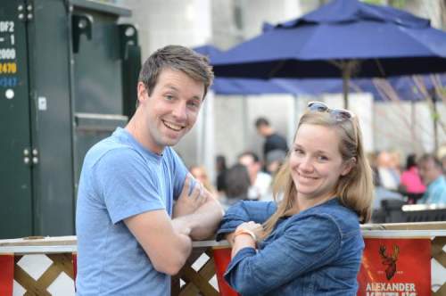 Winnipeg Free Press
Tom and Lucy Hill: brother and sister, both in separate plays at the Winnipeg Fringe Festival 2013. Tom Hill is in Hip.Bang! and Lucy Hill is in Business.
