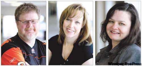 Follow Doug Speirs, Charlene Adam (right), and Tracy Mainland through 10 weeks of getting fit and have a chance to win a GoodLife membership each week.