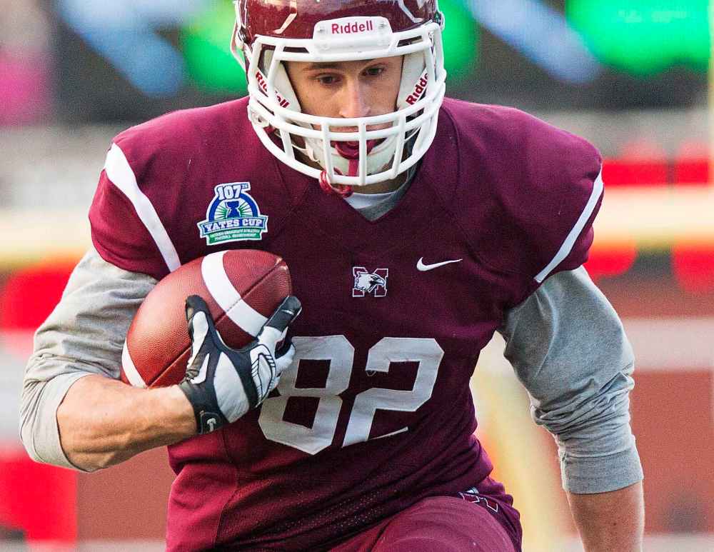 CP
McMaster Marauders receiver Daniel Petermann.