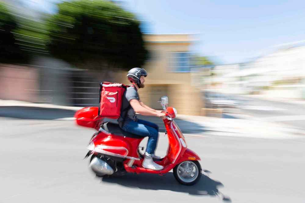 DoorDash calls their independent contractors 'dashers.' (Supplied)