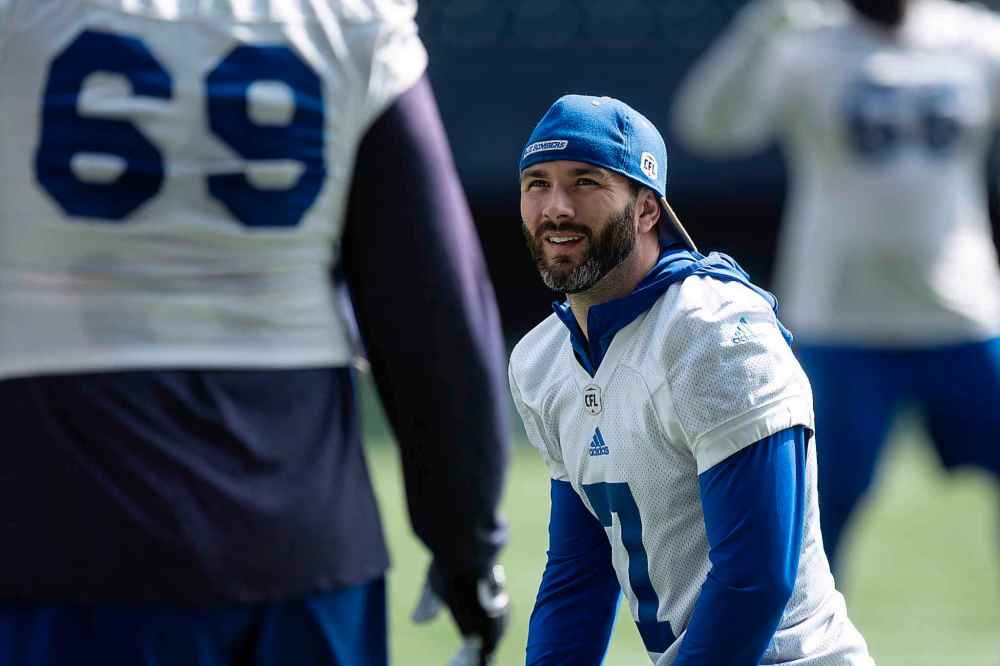 ANDREW RYAN / WINNIPEG FREE PRESS FILES
Weston Dressler returns to the Bombers lineup Friday against the Alouettes.