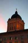BORIS MINKEVICH / WINNIPEG FREE PRESS FILES
Manitoba's Legislative Building on the dawn of election day in the province.