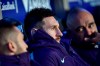 Barcelona forward Lionel Messi sits at the bench during a Spanish La Liga soccer match between Deportivo Alaves and FC Barcelona at the Medizorrosa stadium in Vitoria, Spain, Tuesday, April 23, 2019. (AP Photo/Alvaro Barrientos)