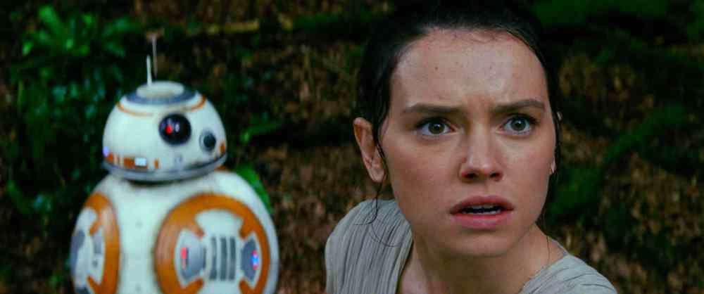 Film Frame
BB-8 and Rey (Daisy Ridley) in Star Wars: The Force Awakens