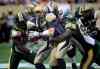 Phil Hossack / Winnipeg Free Press
Winnipeg Blue Bombers quarterback Drew Willy got sacked four times during Thursday's game. That's unacceptable, Gary Lawless writes.