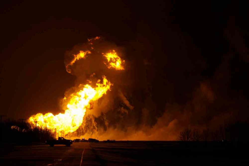 Jordan McRae photo
The Transportation Safety Board of Canada is investigating Saturday's blast, and there will be a full public report.