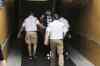 John Woods / The Canadian Press
Winnipeg Blue Bombers quarterback Drew Willy (5) enters the tunnel after being injured during a sack by the Hamilton Tiger-Cats in first half of CFL action in Winnipeg on July 2, 2015.