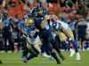 NATHAN DENETTE / THE CANADIAN PRESS
Toronto Argonauts quarterback McLeod Bethel-Thompson (4) runs for the first down against the Winnipeg Blue Bombers during second half CFL football action in Toronto on Thursday, August 1, 2019.