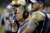 John Woods / The Canadian Press archives
Blue Bombers head coach Tim Burke was candid when describing his defence lately: 'It sucked.'