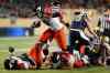 CP
Calgary Stampeders' Jon Cornish (9) runs for yards against the Winnipeg Blue Bombers during the second half of CFL action in Winnipeg Saturday, October 18, 2014.