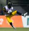 Hamilton Tiger-Cats return man Brandon Banks is a constant threat to break a long one. (Darryl Dyck / The Canadian Press)