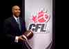 Nathan Denette / The Canadian Press files
Newly appointed CFL Commissioner Jeffrey Orridge poses for a photograph after a press conference in Toronto on March 17, 2014. TSN and RDS have extended their broadcast agreement with the CFL by three years through the 2021 season.