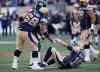 CP
Winnipeg Blue Bombers' quarterback Matt Nichols (15) is assisted by Dominic Picard (68) after getting hit hard by Edmonton Eskimos' Almondo Sewell (90) 
THE CANADIAN PRESS/John Woods