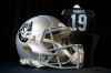 CP
An Oakland Raiders helmet is seen on Wednesday, June 5, 2019, as the Winnipeg Blue Bombers, Oakland Raiders and On Ice Entertainment, announce at a press conference in Winnipeg that the Oakland Raiders will be hosting the Green Bay Packers in their week three pre-season game Thursday, August 22 at the home of the Winnipeg Blue Bombers. THE CANADIAN PRESS/John Woods