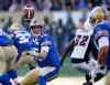 John Woods / The Canadian Press 
Winnipeg Blue Bombers quarterback Matt Nichols (15) tosses out to Da'Rel Scott (23) against the Ottawa Redblacks during the first half of CFL action in Winnipeg Saturday.