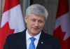 FRED CHARTRAND / The Canadian Press 
Prime Minister Stephen Harper to talks to the media at Rideau Hall after visiting Governor General David Johnston and asking that Parliament be dissolved, triggering an election campaign, in Ottawa Sunday.