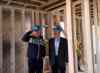 NATHAN DENETTE / THE CANADIAN PRESS
Conservative Leader Stephen Harper (left) and candidate Julian Fantino look over a home-construction site while making a campaign stop in Kleinburg, Ont.