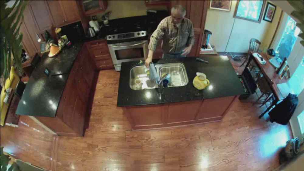 THE CANADIAN PRESS / CBC Marketplace
Jerry Bance, a Conservative candidate, is captured on camera reportedly urinating into a customer's coffee mug.