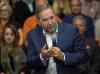 ANDREW VAUGHAN / THE CANADIAN PRESS 
NDP Leader Tom Mulcair addresses supporters Thursday during a campaign stop in Montreal.