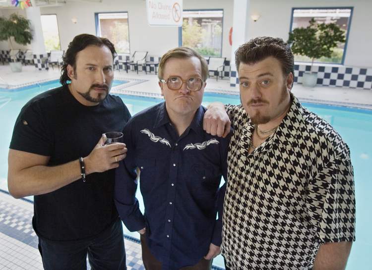 Andrew Vaughan / THE CANADIAN PRESS Archives
The Trailer Park Boys, from left: Julian, (John Paul Tremblay), Bubbles, (Michael Smith), and Ricky (Robb Wells).