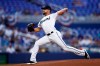Miami Marlins starting pitcher Caleb Smith delivers during the first inning of a baseball game against the New York Mets, Monday, April 1, 2019, in Miami. (AP Photo/Brynn Anderson)