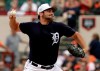 Detroit Tigers starting pitcher Michael Fulmer delivers to the St. Louis Cardinals during the first inning of a spring training baseball game Monday, March 4, 2019, in St. Petersburg, Fla. (AP Photo/Chris O'Meara)