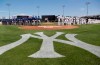 The Toronto Blue Jays and New York Yankees stand for their national anthems before a spring training baseball game, Monday, Feb. 25, 2019, in Tampa, Fla. (AP Photo/Lynne Sladky)
