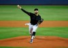 Miami Marlins' Pablo Lopez delivers a pitch during the first inning of the team's baseball game against the Pittsburgh Pirates, Saturday, June 15, 2019, in Miami. (AP Photo/Wilfredo Lee)