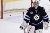 John Woods / The Winnipeg Free Press 
Jets goaltender Ondrej Pavelec stopped 50 Philadelphia shots on Tuesday.