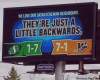 Don Healy / Regina Leader-Post Postmedia
This message comes up every minute or so at an electronic billboard at Albert Street and 15th Avenue in Regina.