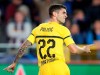 FILE - In this Sept. 18, 2018 file photo Borussia Dortmund's Christian Pulisic celebrates scoring his side's first goal during a Champions League group A soccer match between Club Brugge and Borussia Dortmund at the Jan Breydel Stadium in Bruges, Belgium. Borussia Dortmund said in a statement on Wednesday, Jan. 2, 2019 that Chelsea found an agreement with Pulisic but he will remain on loan in Dortmund until the end of the season. (AP Photo/Francisco Seco, file)