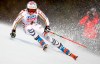 Germany's Viktoria Rebensburg competes during the women's giant slalom, at the alpine ski World Championships in Are, Sweden, Thursday, Feb. 14, 2019. (AP Photo/Marco Trovati)