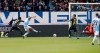 Spal's Sergio Floccari, 2nd from left, scores his side's second goal during the Serie A soccer match between Spal and Juventus, at the Paolo Mazza stadium in Ferrara, Italy, Saturday, April 13, 2019. (AP Photo/Antonio Calanni)