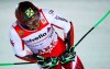 Austria's Marcel Hirscher gets to the finish area after completing the men's giant slalom, at the alpine ski World Championships in Are, Sweden, Friday, Feb. 15, 2019. (AP Photo/Marco Trovati)