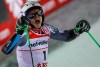 Norway's Henrik Kristoffersen celebrates after winning the men's giant slalom, at the alpine ski World Championships in Are, Sweden, Friday, Feb. 15, 2019. (AP Photo/Alessandro Trovati)