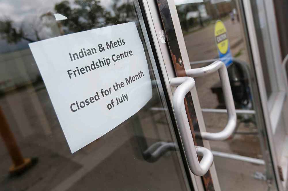JOHN WOODS / WINNIPEG FREE PRESS FILES
Indian and Metis Friendship Centre closed its doors after having its funding suspended by the Manitoba Association of Friendship Centres in 2017.