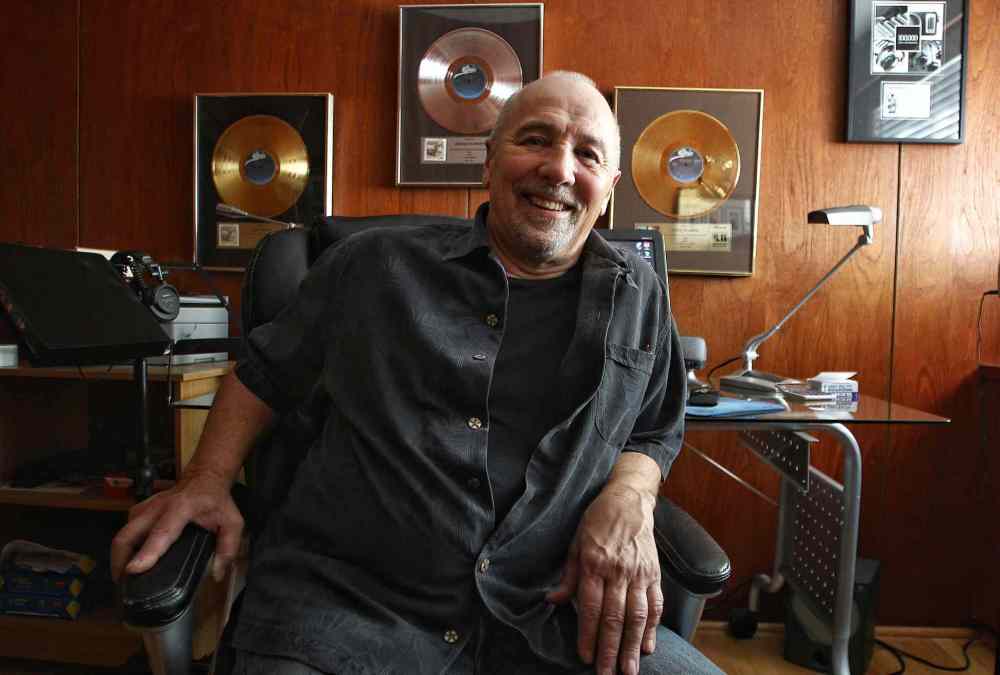 Mike Deal / Winnipeg Free Press
George Belanger, at his home in Winnipeg is a veteran of the music industry is celebrating 50 years in the music business - 40 of those as frontman for Winnipeg band Harlequin.
