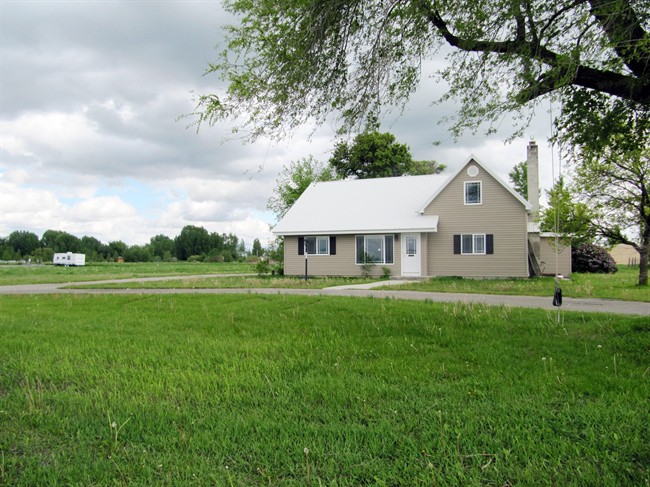 In this photo taken June 9, 2011, the residence near Rexburg, Idaho, now known locally as
