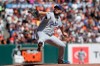 Los Angeles Dodgers pitcher Clayton Kershaw throws to a San Francisco Giants batter during the fifth inning of a baseball game in San Francisco, Sunday, Sept. 29, 2019. (AP Photo/Jeff Chiu)
