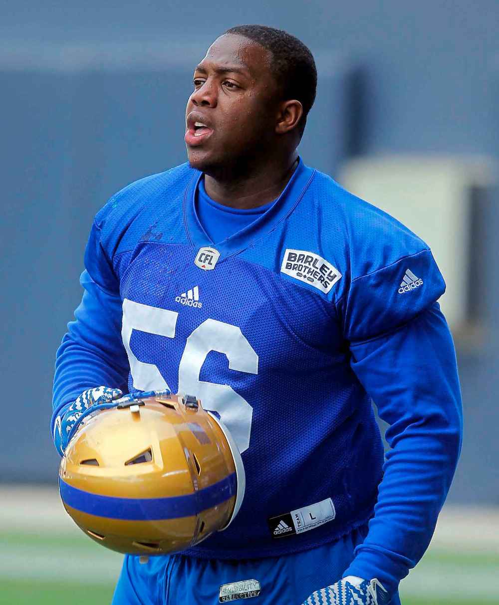 BORIS MINKEVICH / WINNIPEG FREE PRESS FILES
Winnipeg Blue Bombers' Faith Ekakitie.